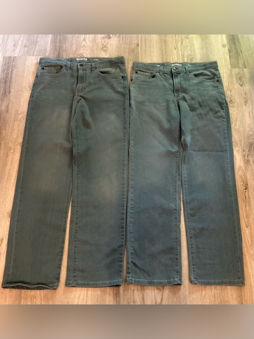 Set of 2 Sonoma Boy’s Flexwear Straight leg Jeans.  Like New